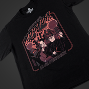 A HELPING HAND Black Oversize Tee